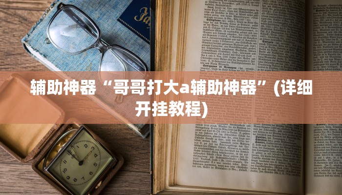 辅助神器“哥哥打大a辅助神器”(详细开挂教程)