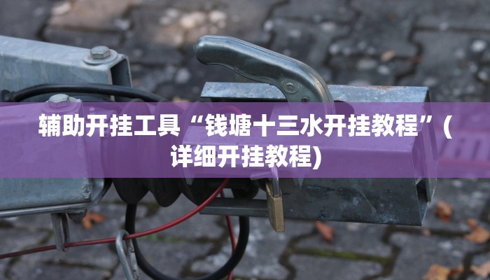 辅助开挂工具“钱塘十三水开挂教程”(详细开挂教程)