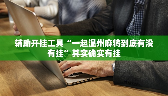 辅助神器“大宝连云港麻将确实真的有挂”其实确实有挂