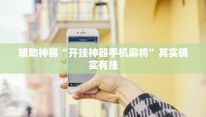 辅助神器“开挂神器手机麻将”其实确实有挂