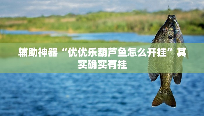 辅助神器“优优乐葫芦鱼怎么开挂”其实确实有挂
