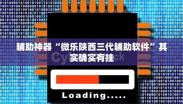 辅助神器“微乐陕西三代辅助软件”其实确实有挂