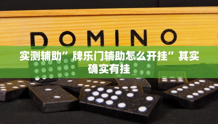 实测辅助”牌乐门辅助怎么开挂”其实确实有挂
