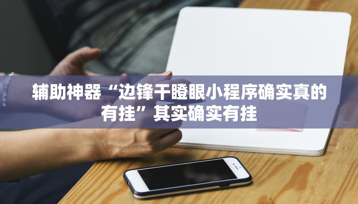 辅助神器“边锋干瞪眼小程序确实真的有挂”其实确实有挂