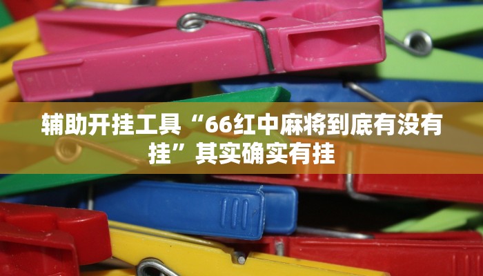 辅助开挂工具“66红中麻将到底有没有挂”其实确实有挂
