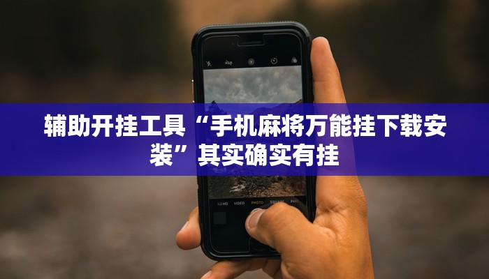 辅助开挂工具“手机麻将万能挂下载安装”其实确实有挂