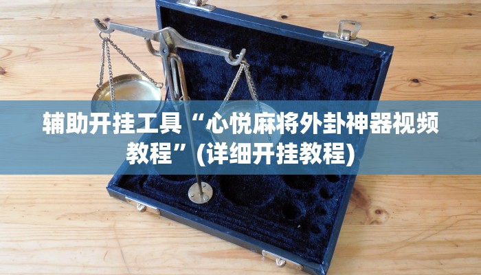 辅助开挂工具“心悦麻将外卦神器视频教程”(详细开挂教程)