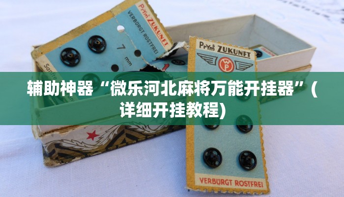 辅助神器“微乐河北麻将万能开挂器”(详细开挂教程)