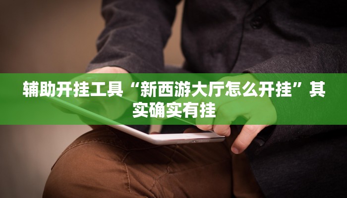 辅助开挂工具“新西游大厅怎么开挂”其实确实有挂