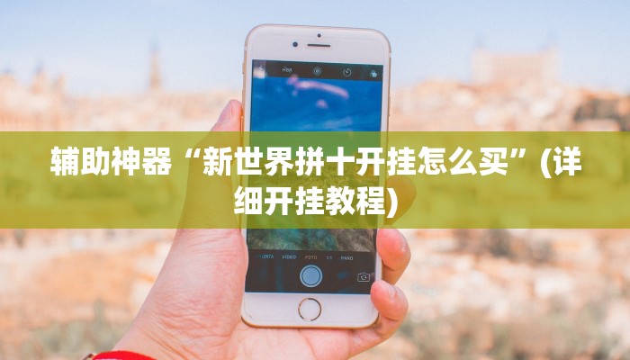 辅助神器“新世界拼十开挂怎么买”(详细开挂教程)