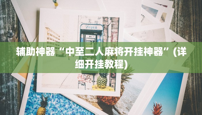 辅助神器“中至二人麻将开挂神器”(详细开挂教程)
